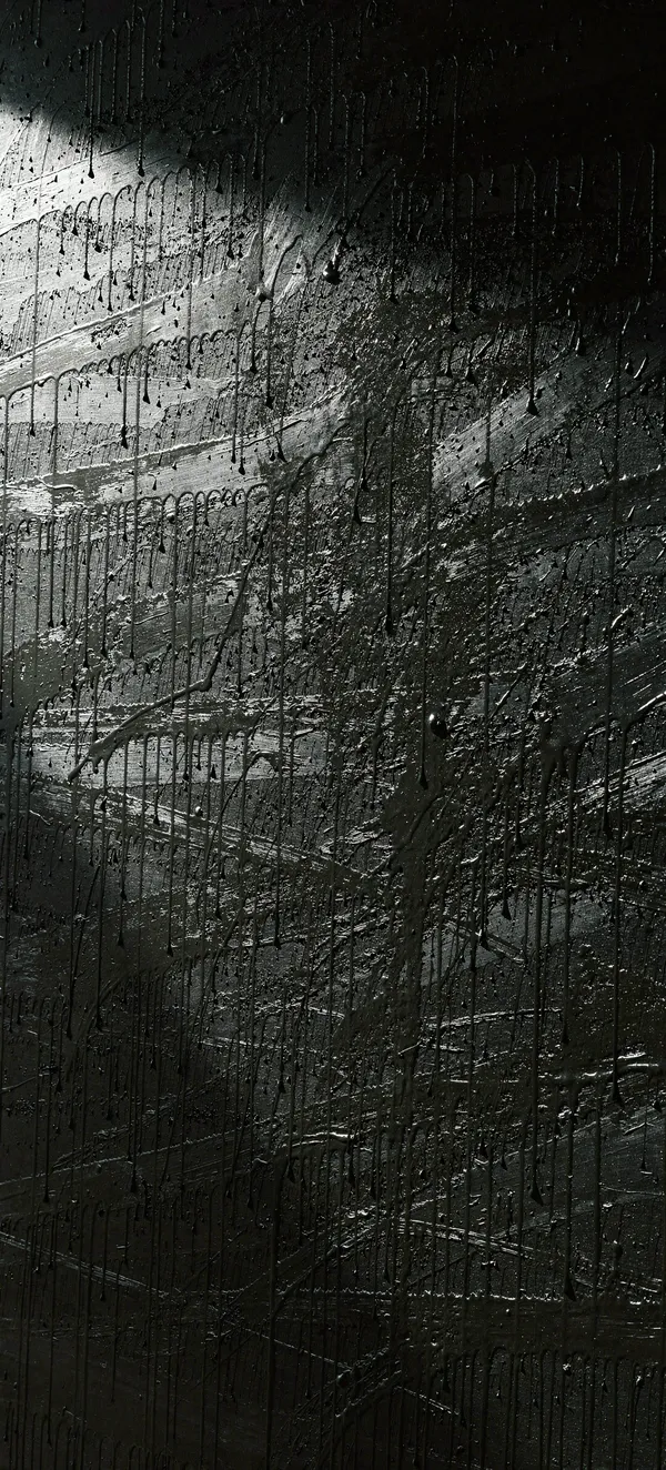 Abstract Expressionist Drip Painting