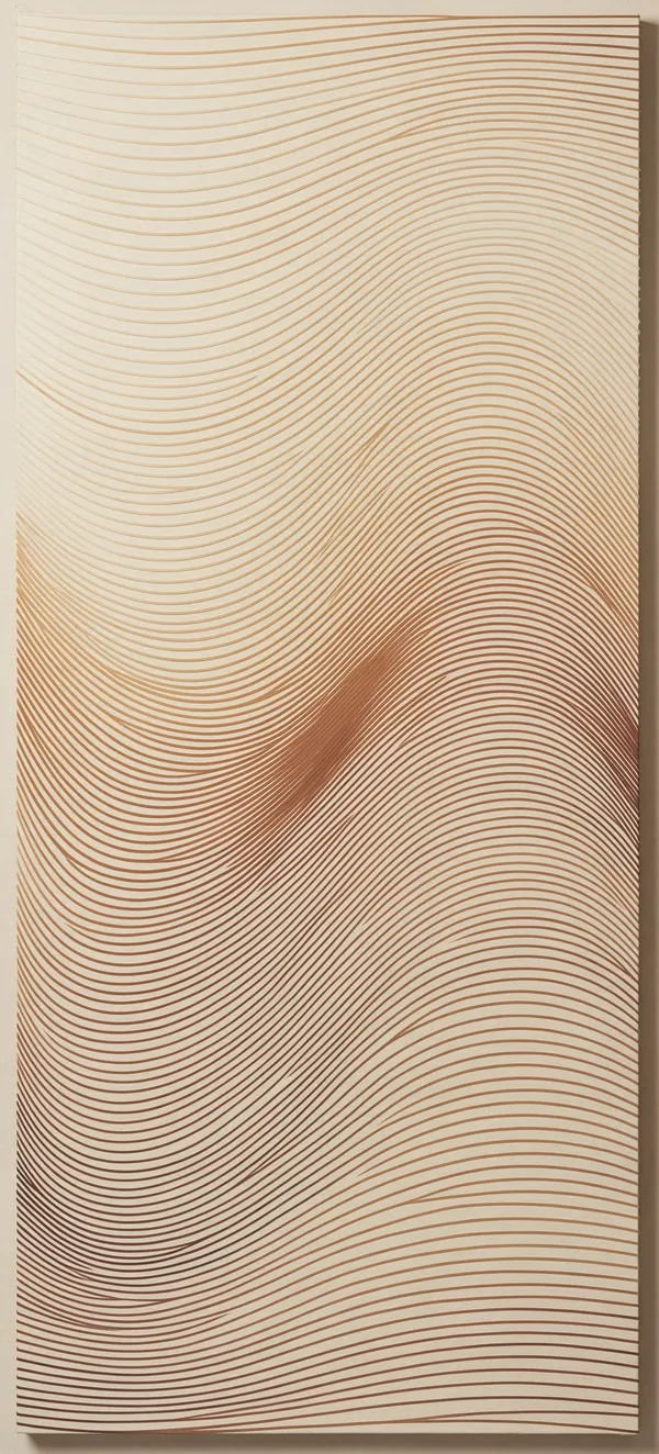Warm Lines Moiré