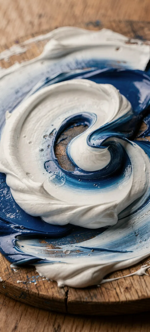 Oil Paint Marble Abstract