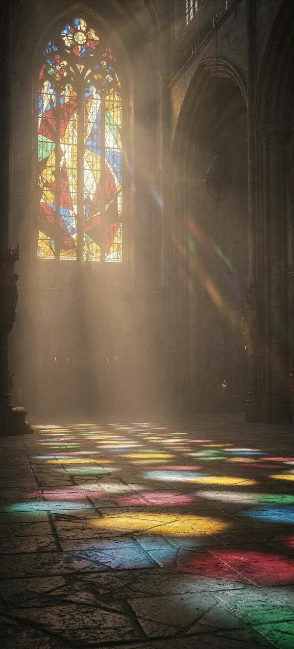 Cathedral Light Abstract