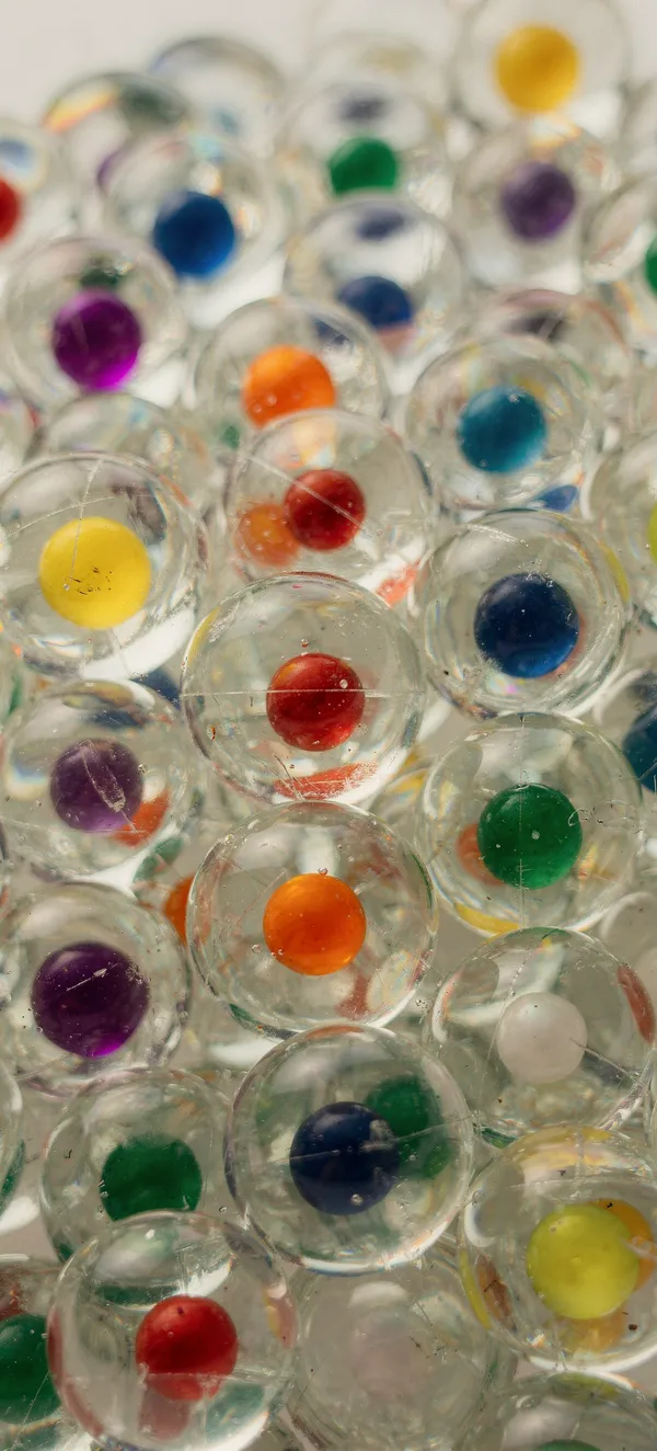 Colorful Glass Marbles
