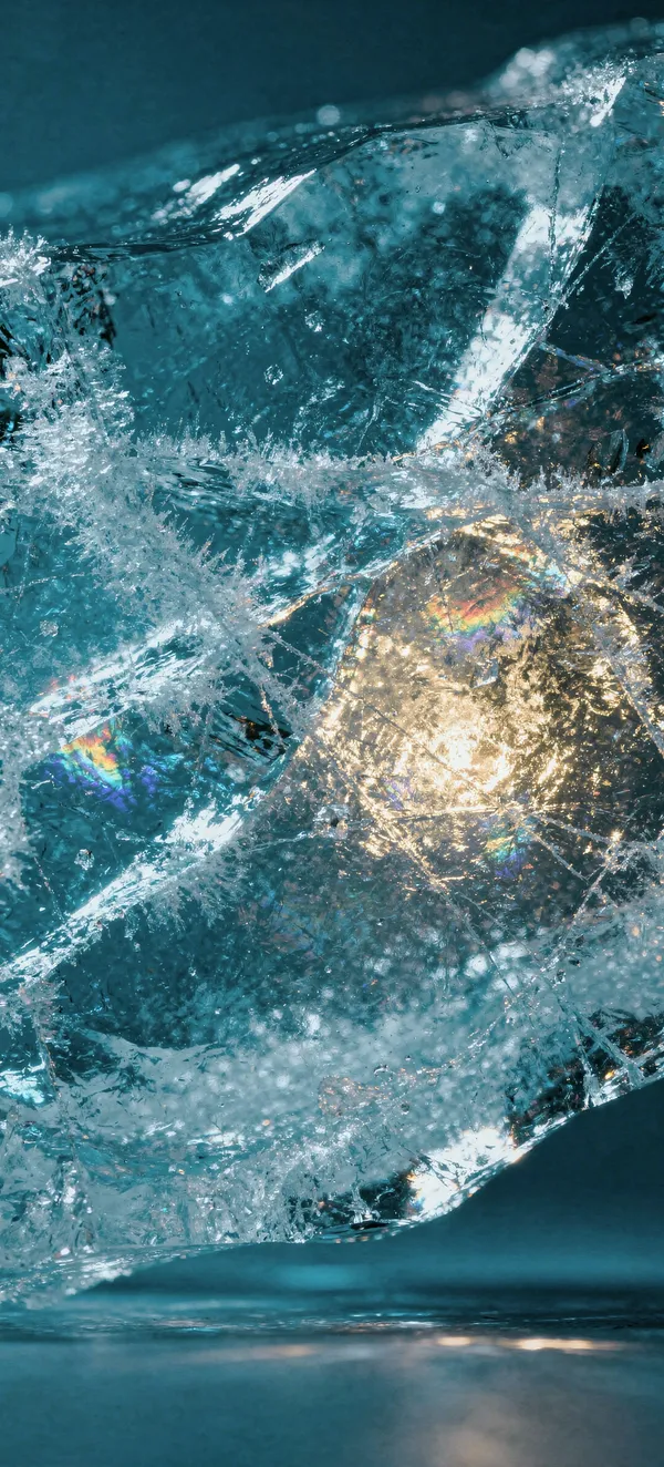 Fractal Ice Light