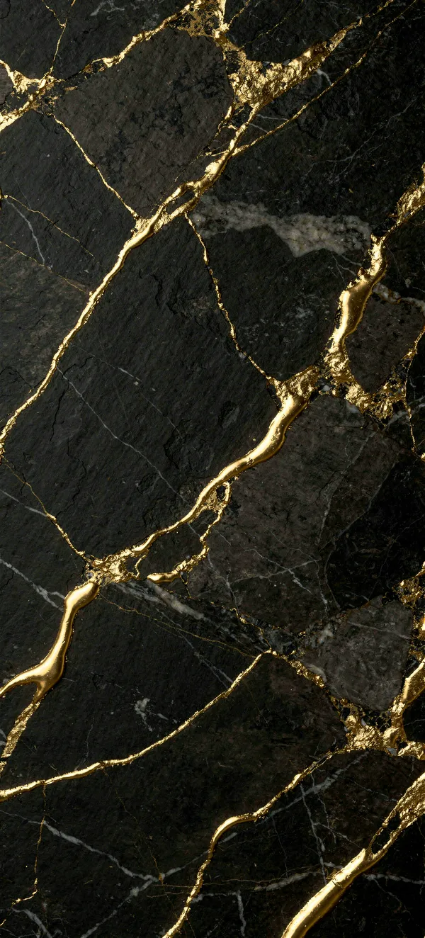 Molten Gold Abstract Marble