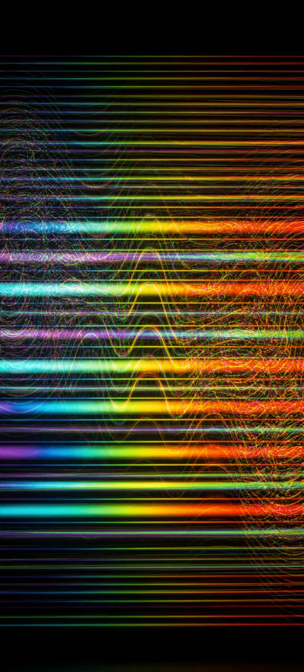 Diffraction Rainbow Spectrum