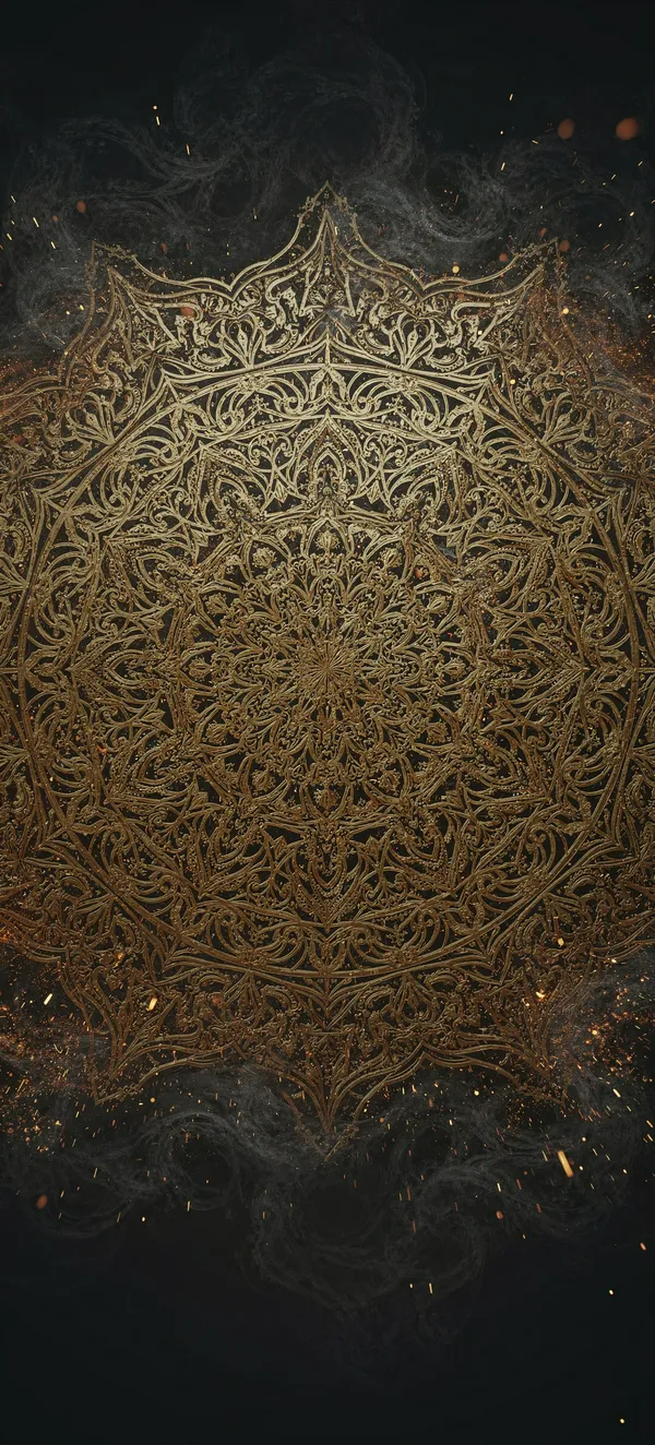Golden Mandala Smoke