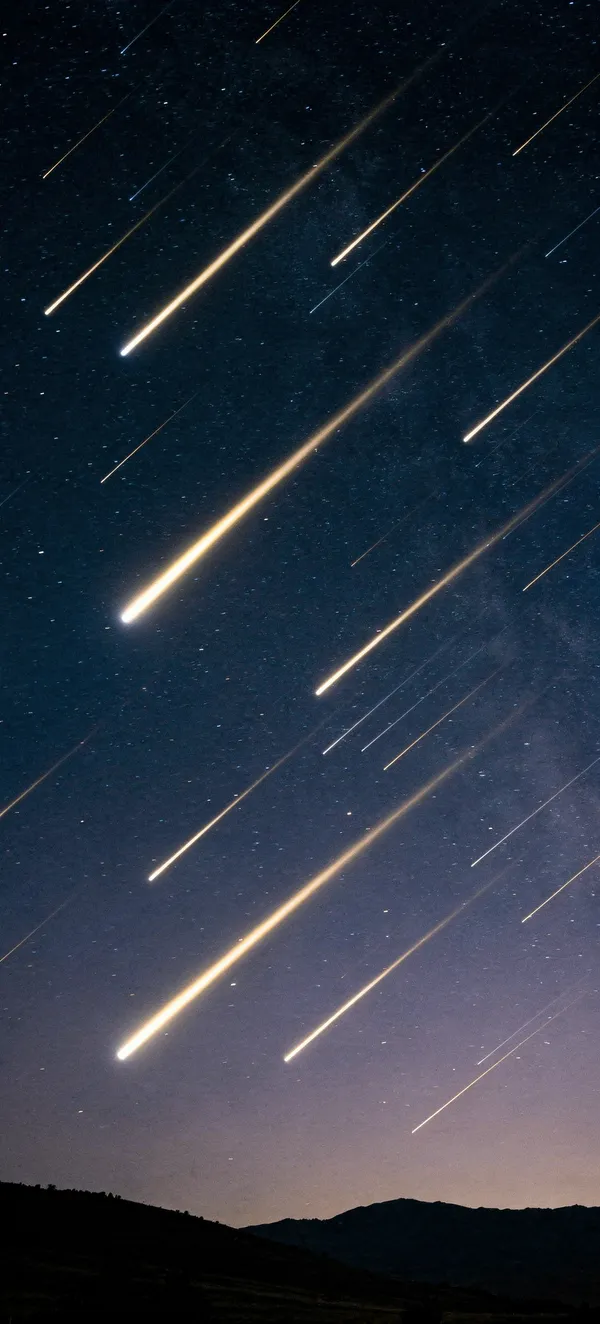 Meteor Shower Sky