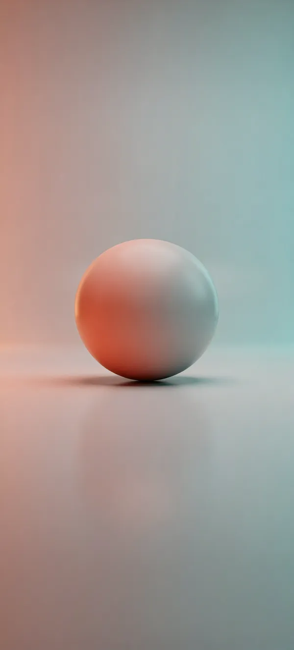 Gradient Sphere Abstract