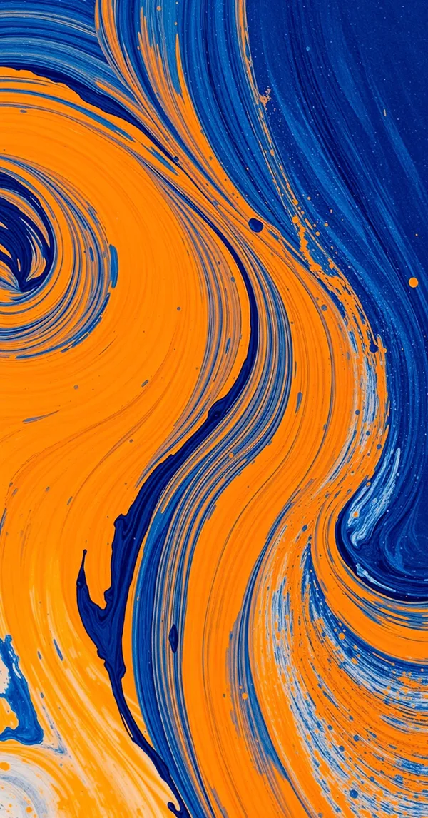 Oil Paint Swirl