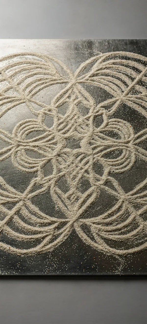Sound Wave Chladni Pattern