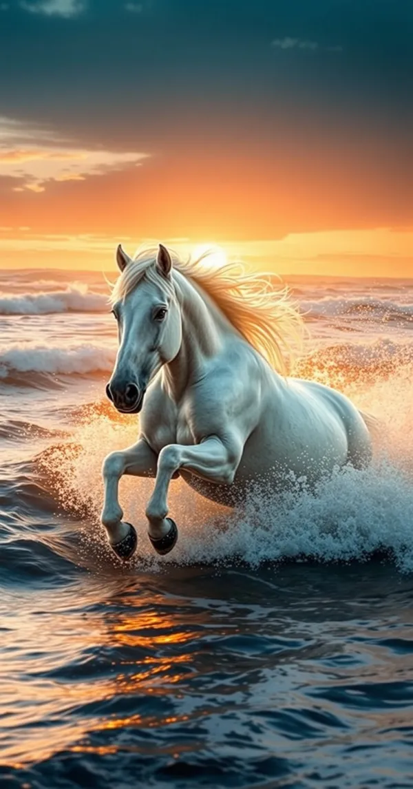 Animals Horse Gallop