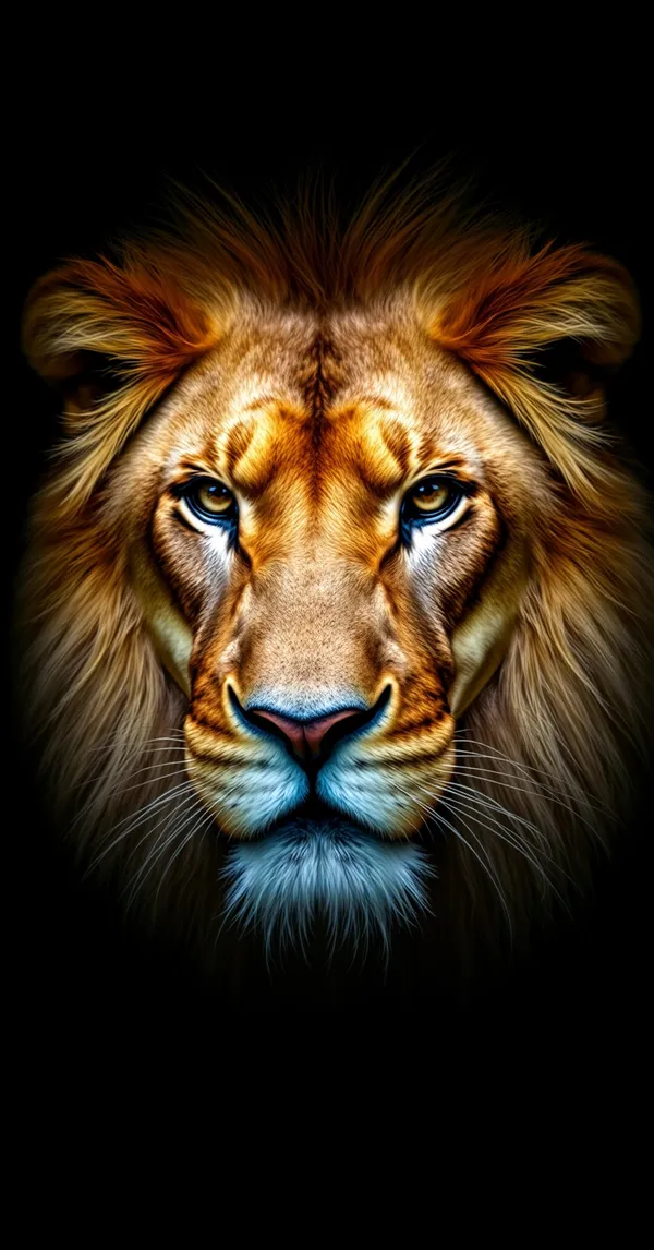 Animals Lion Portrait