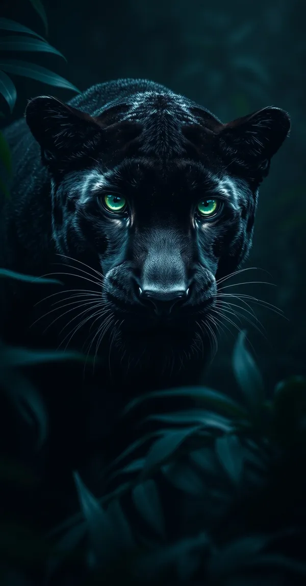 Animals Panther Dark