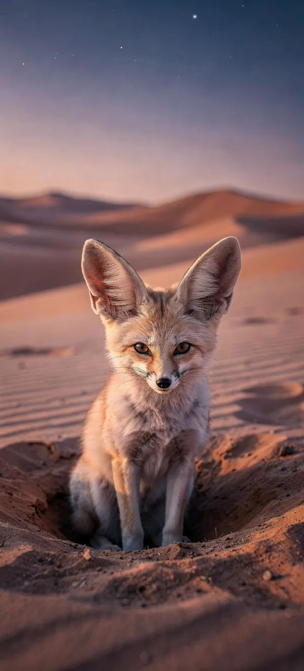 Desert Fox Twilight