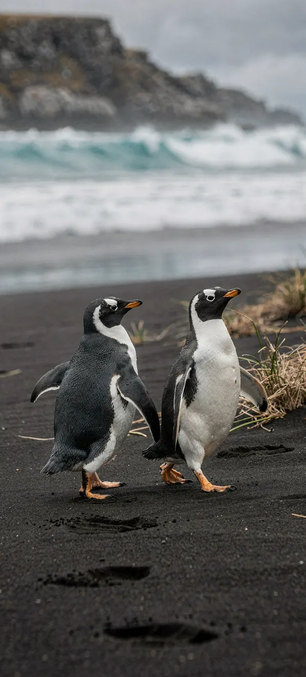 Penguin Pair Beach