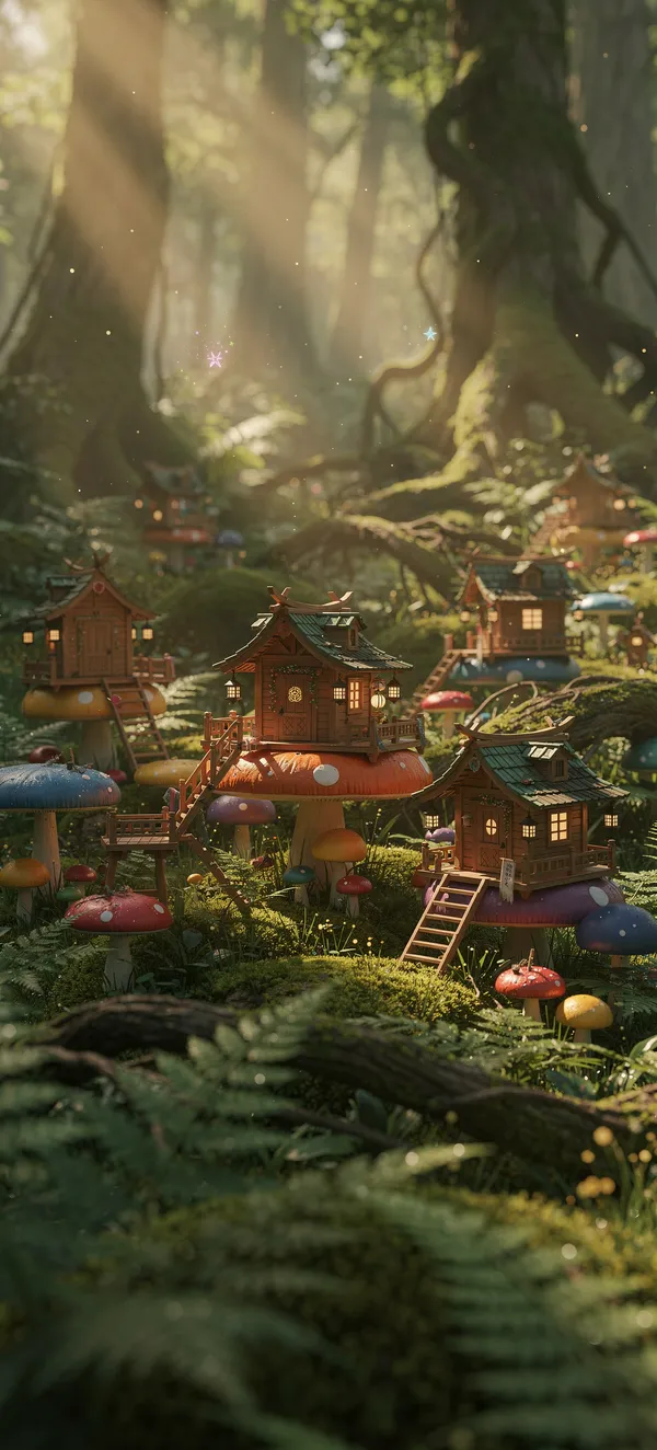 Forest Spirit Houses