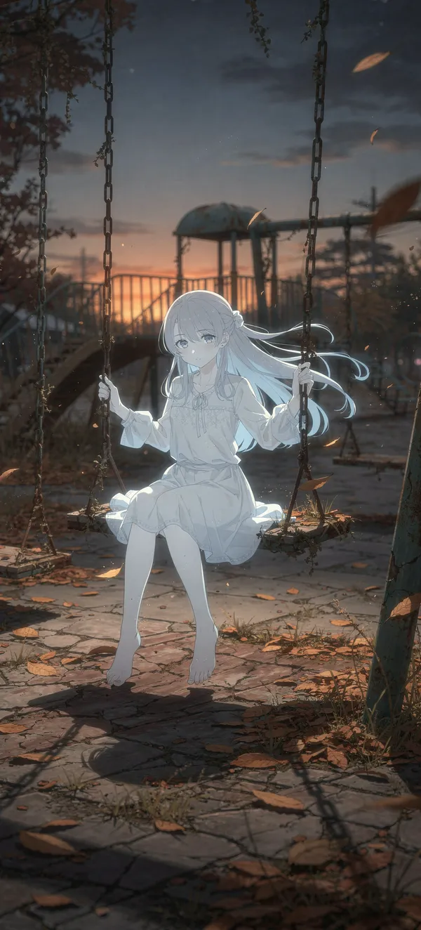 Ghost Girl Twilight Swing