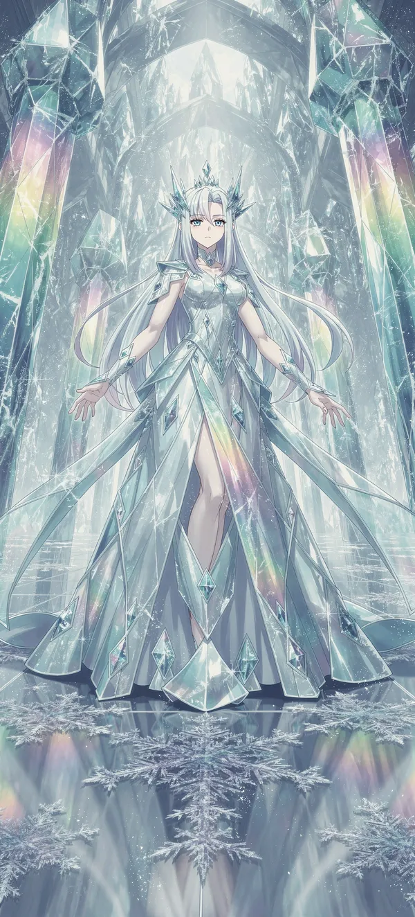 Ice Queen Anime Wallpaper