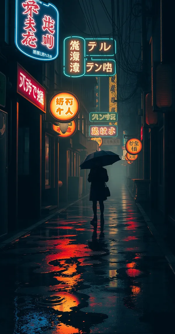 Anime Neon Alley
