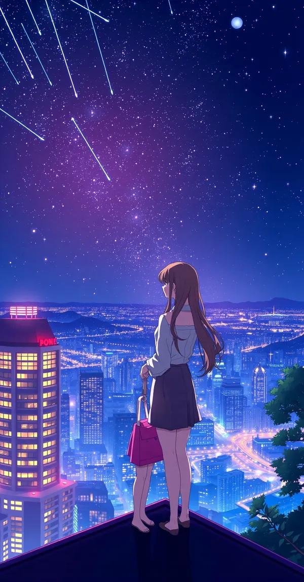 Anime Rooftop Stars