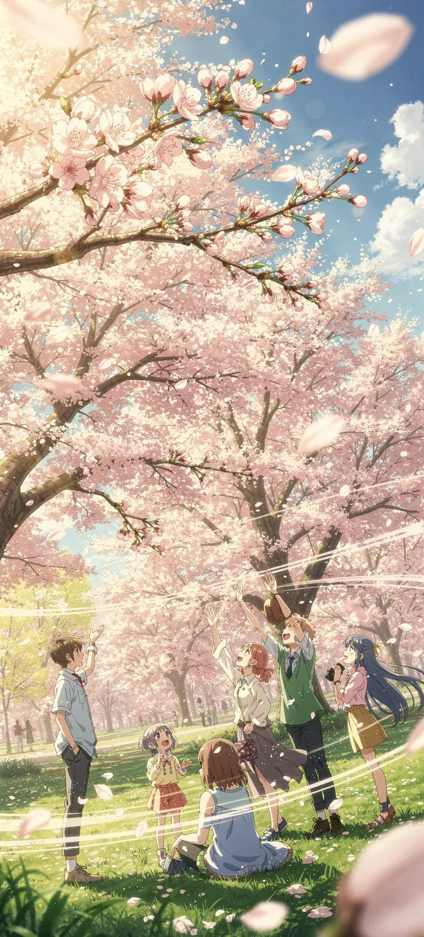 Spring Equinox Anime Bloom