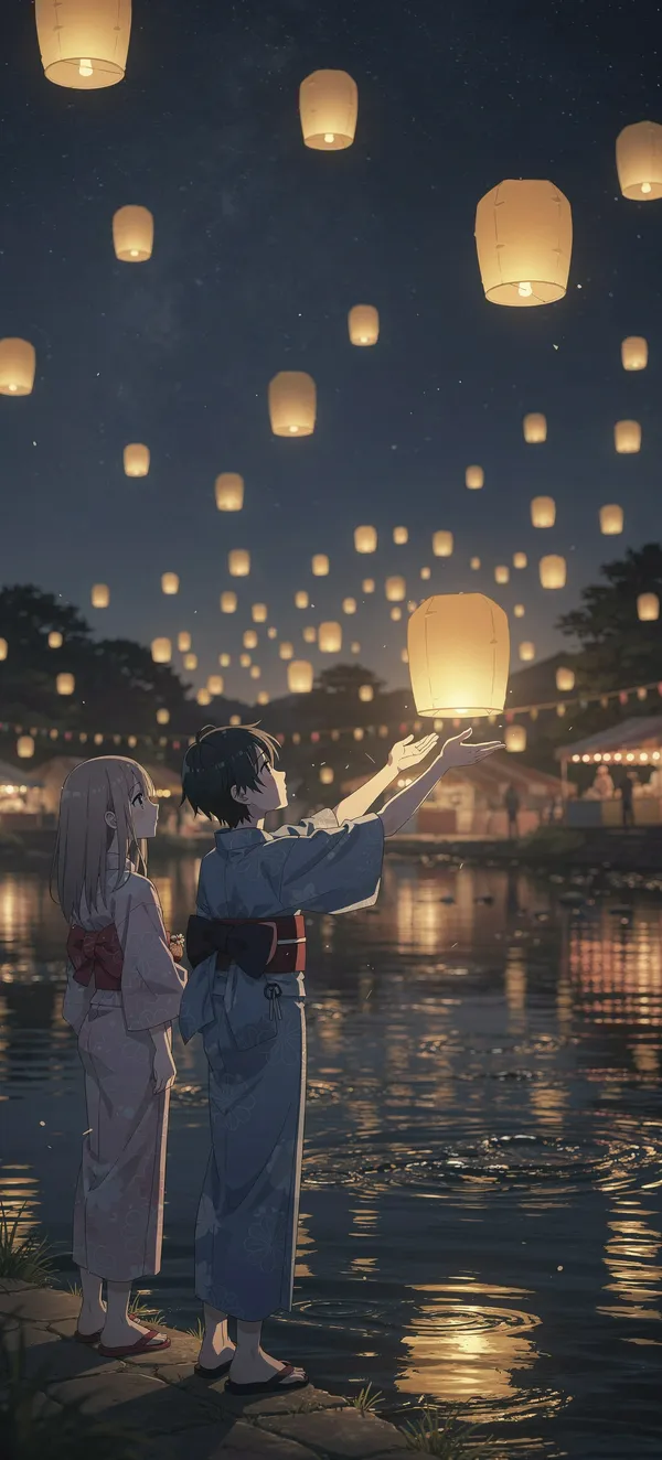 Tanabata Night Lanterns