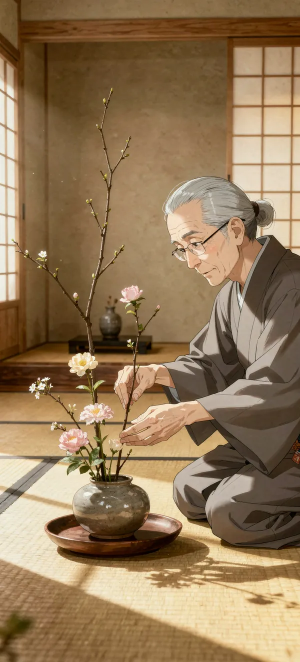 Zen Ikebana Art