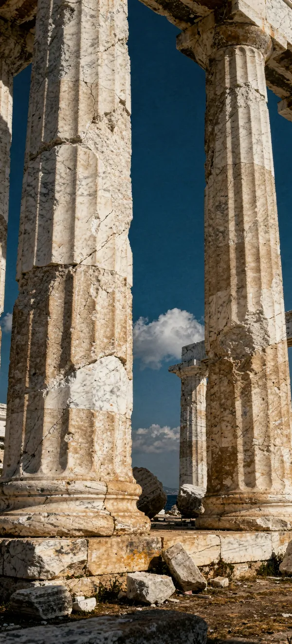 Greek Temple Columns