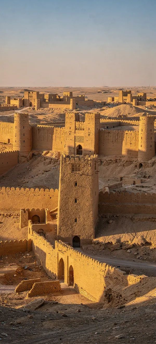 Arg-e Bam Citadel Desert