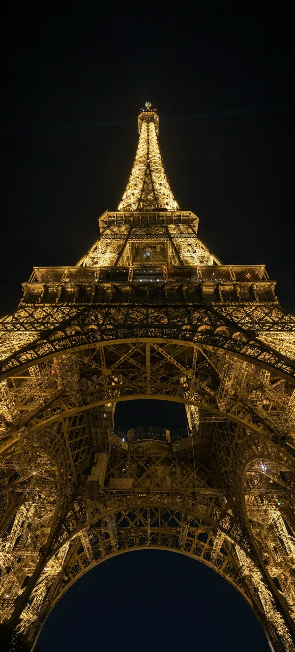 Eiffel Tower Night View