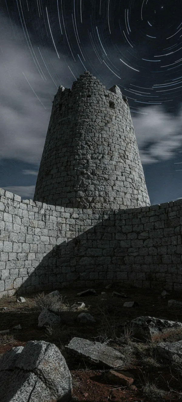Great Zimbabwe Ruins Night Wallpaper