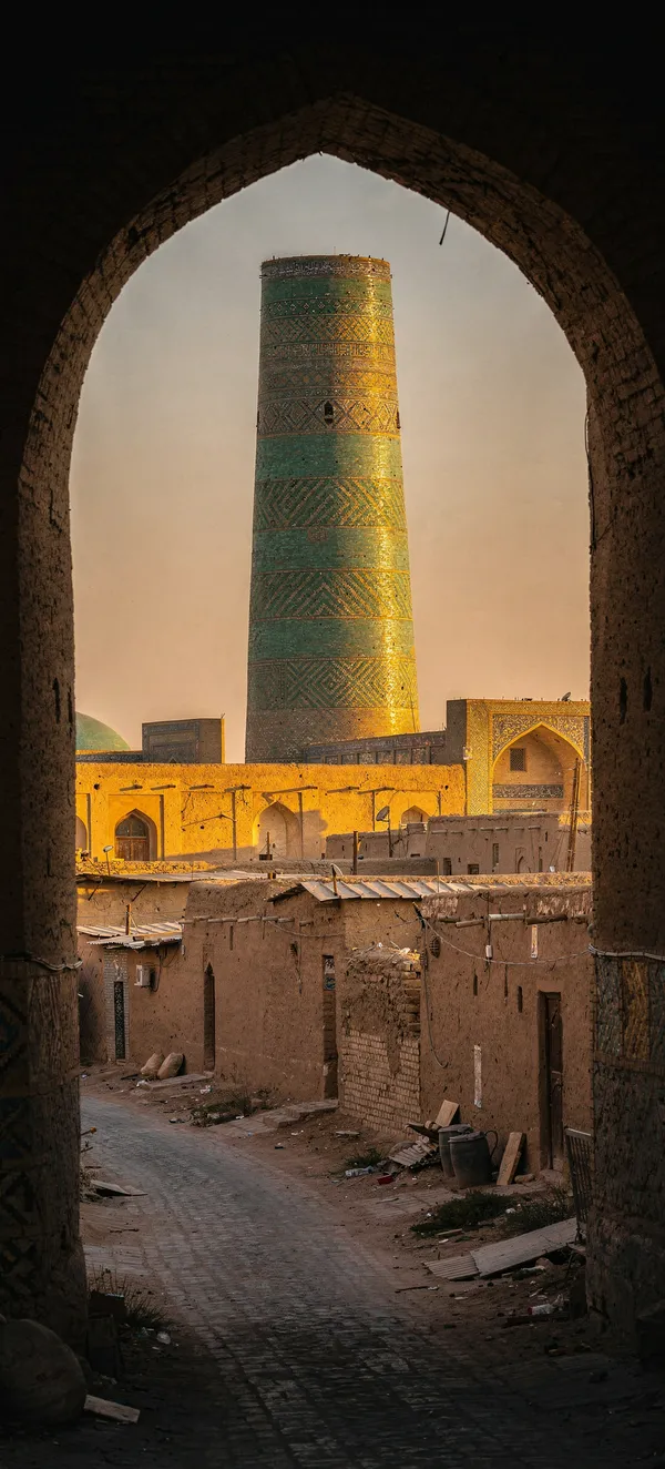 Kalta Minor Minaret Golden Hour