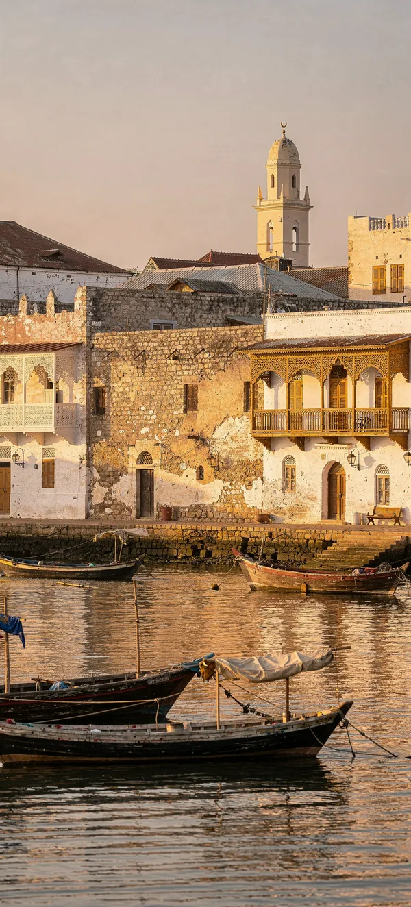 Lamu Waterfront Architecture