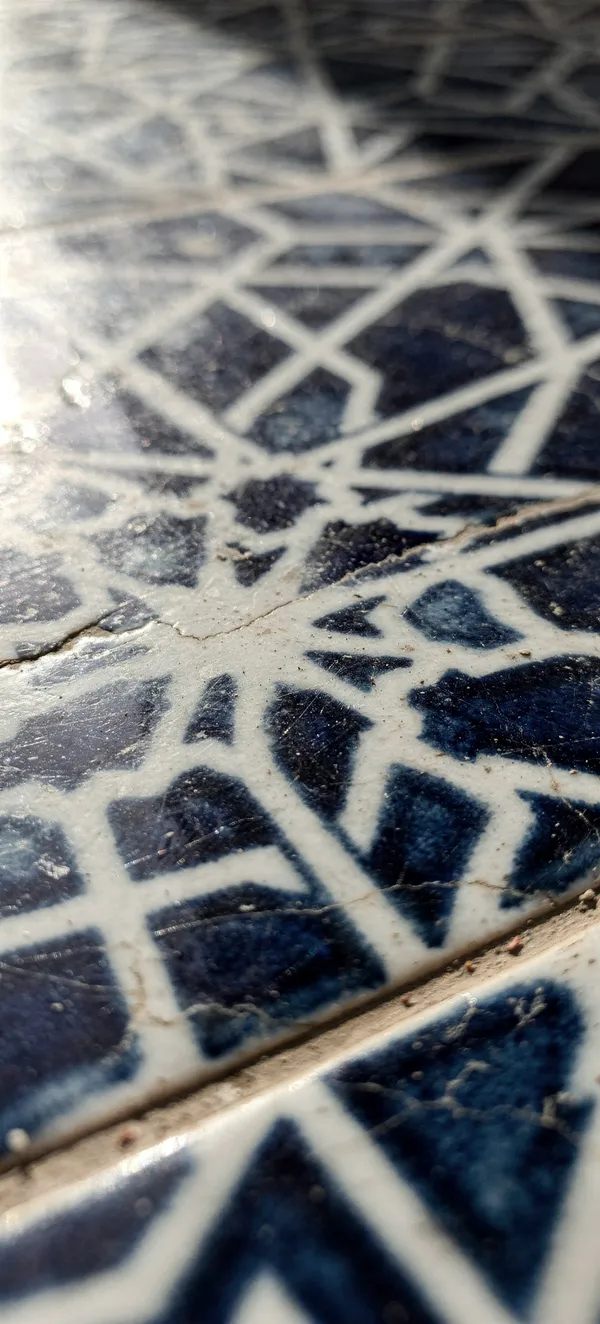 Moroccan Blue Tile Pattern