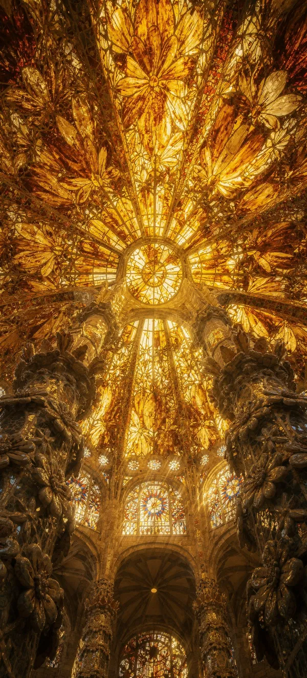 Palau de la Música Catalana Stained Glass