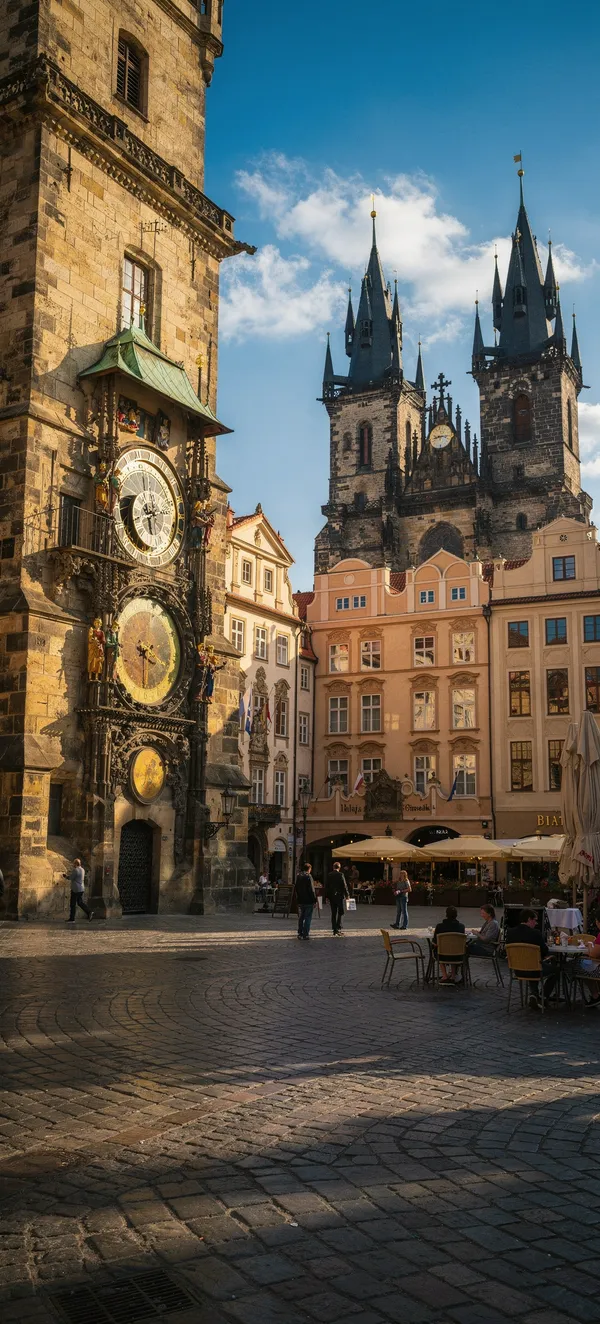 Prague Old Town Square Astronomical Clock