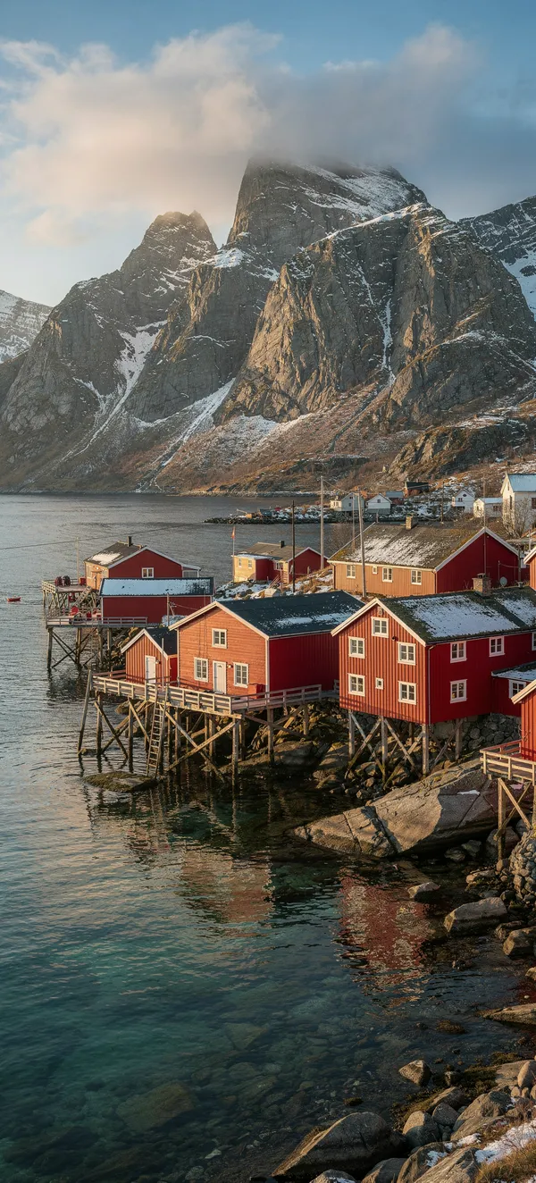 Red Houses Reine Village Norway