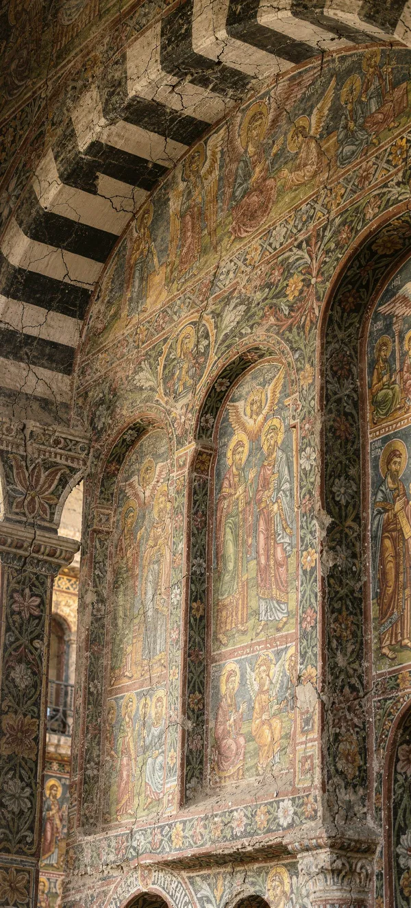 Rila Monastery Frescoes Detail