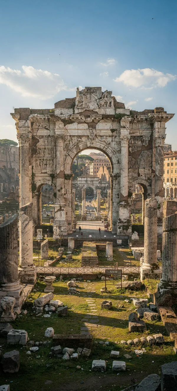 Roman Forum Ruins