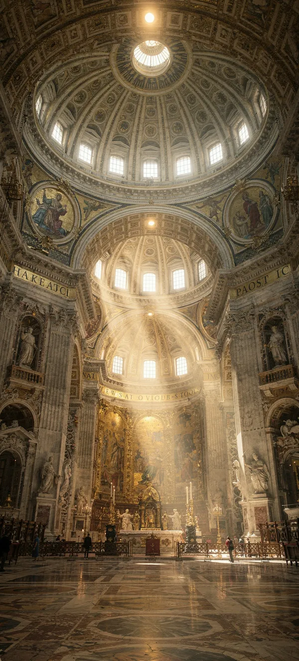 St. Peter's Basilica Interior