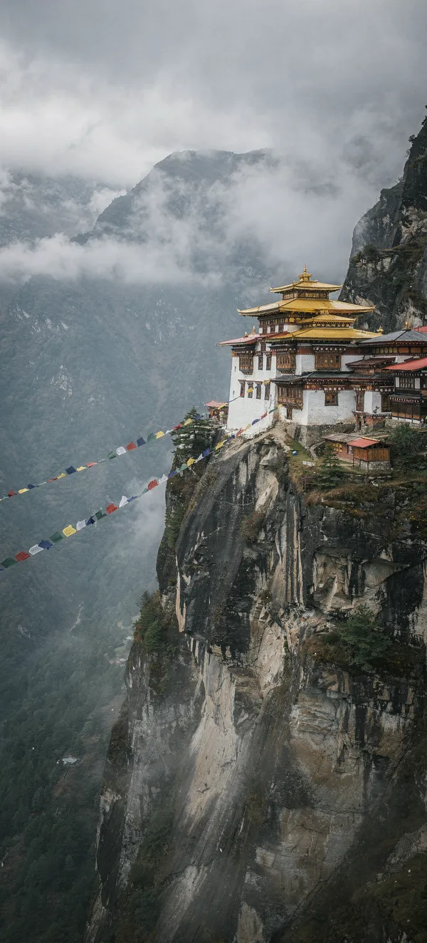 Tiger's Nest Monastery Cliff