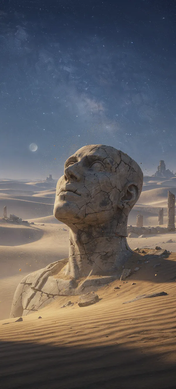 Lost Monument Starscape