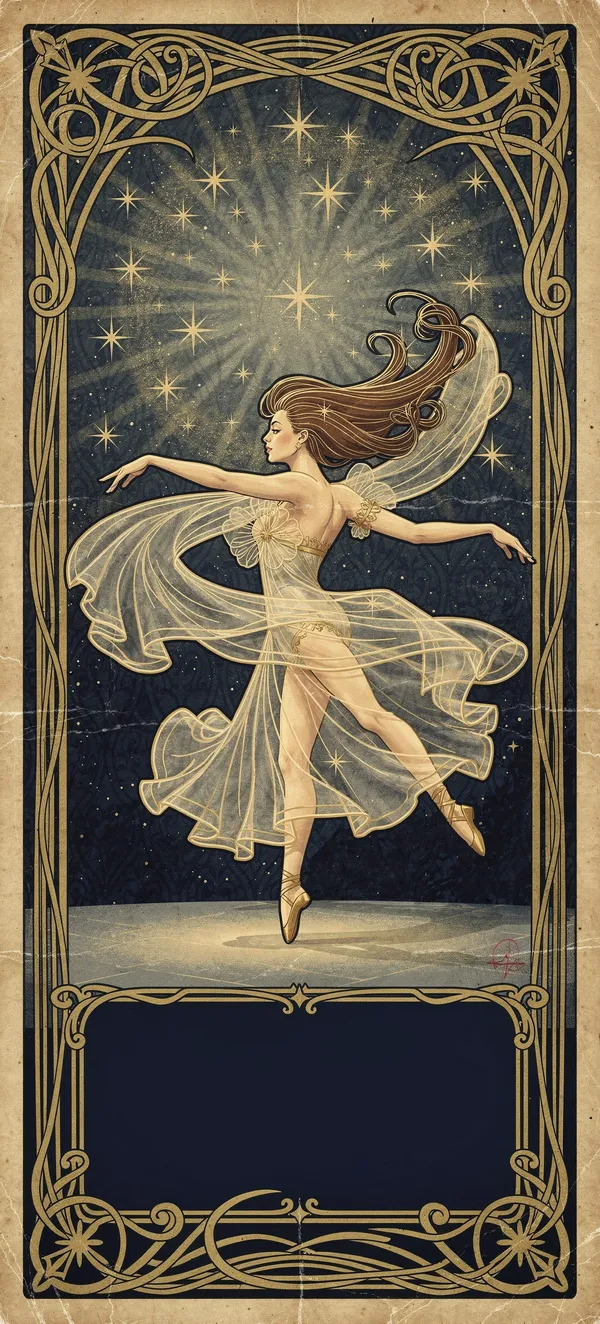 Art Nouveau Dancing Figure