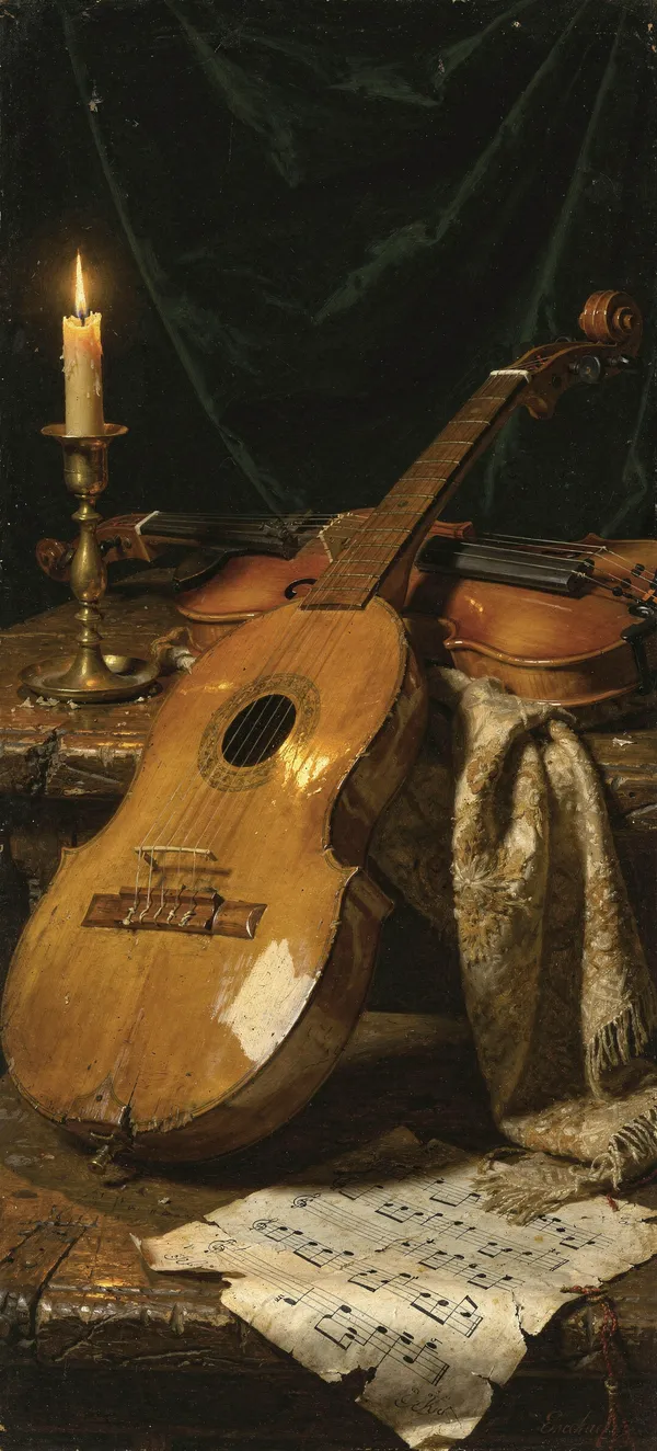 Caravaggio Musical Still Life
