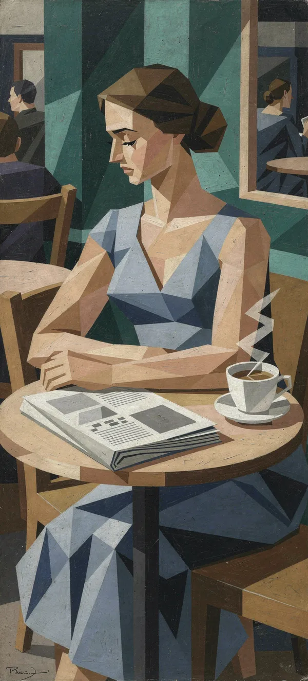 Cubist Cafe Reader