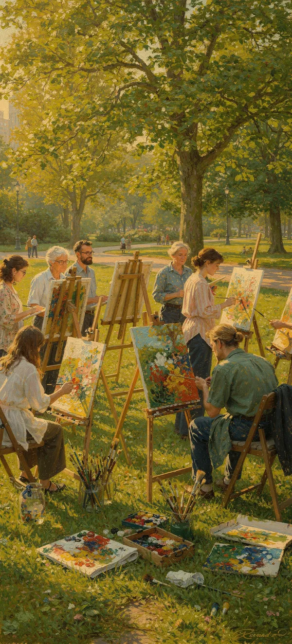 Impressionist Art Class