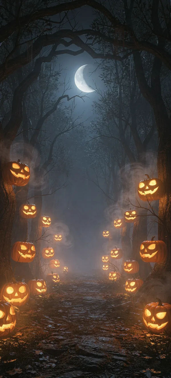 Halloween 2026 Jack-o-Lantern Forest Path