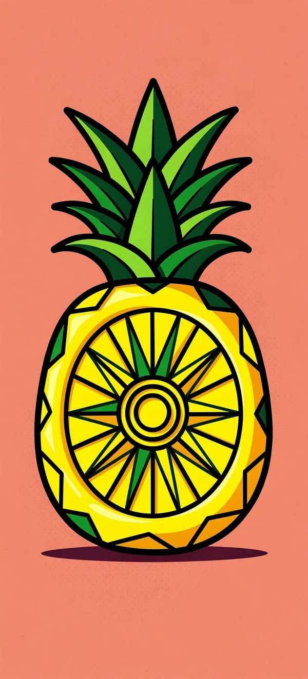 Pop Art Pineapple