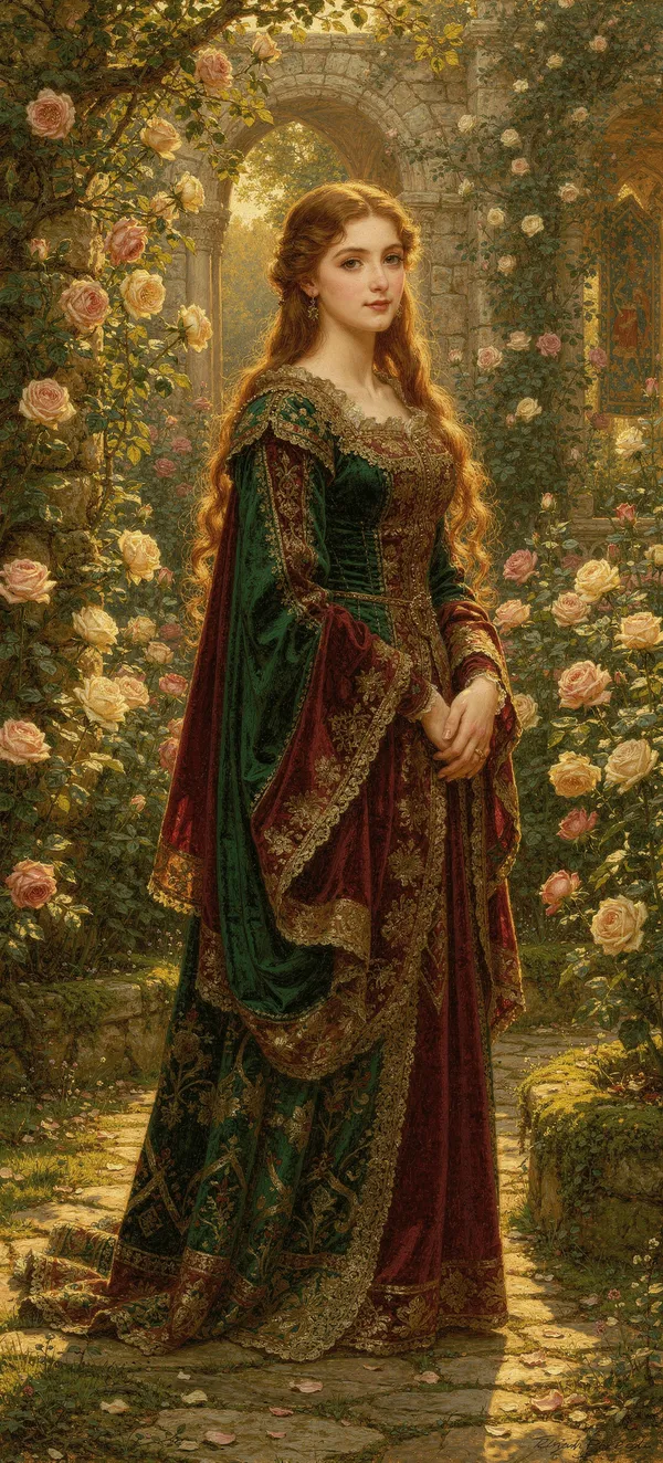 Medieval Rose Garden