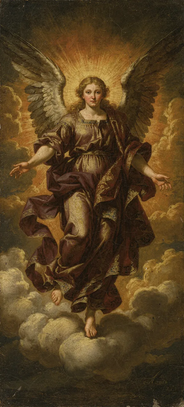 Renaissance Angel Descent