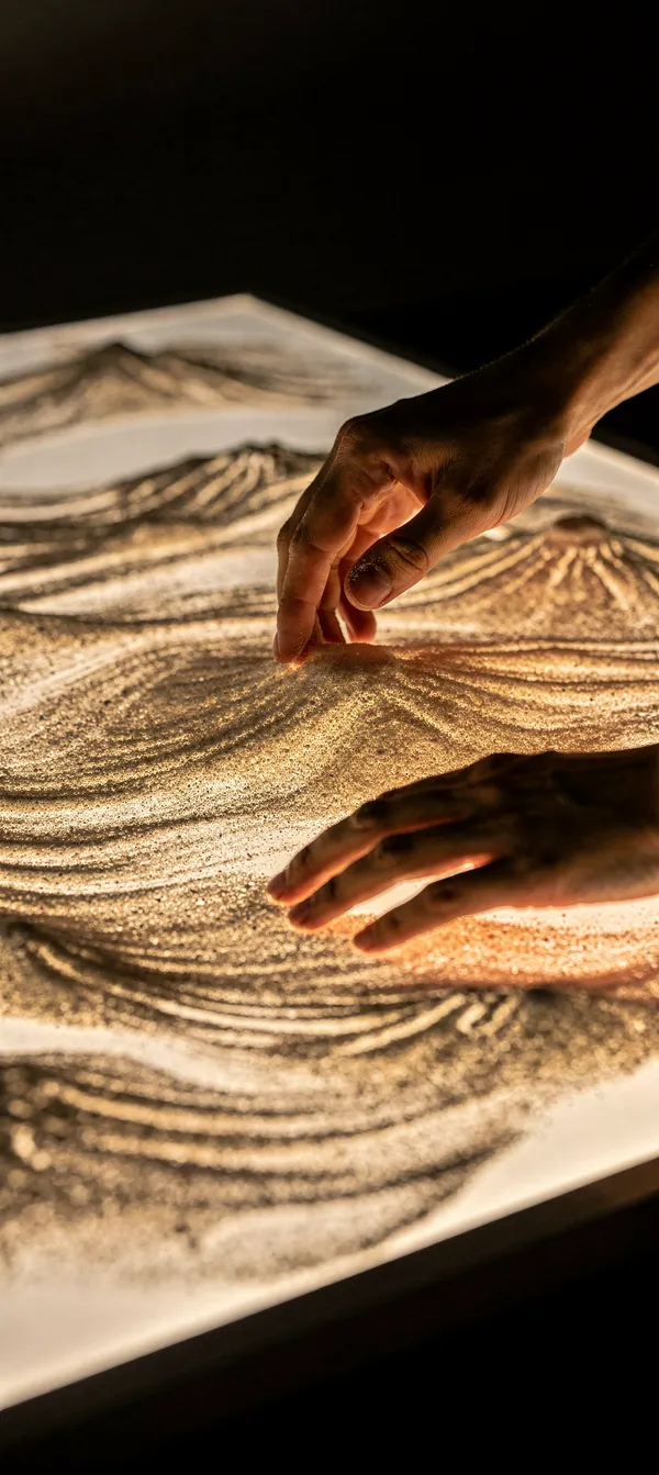 Sand Art Performance